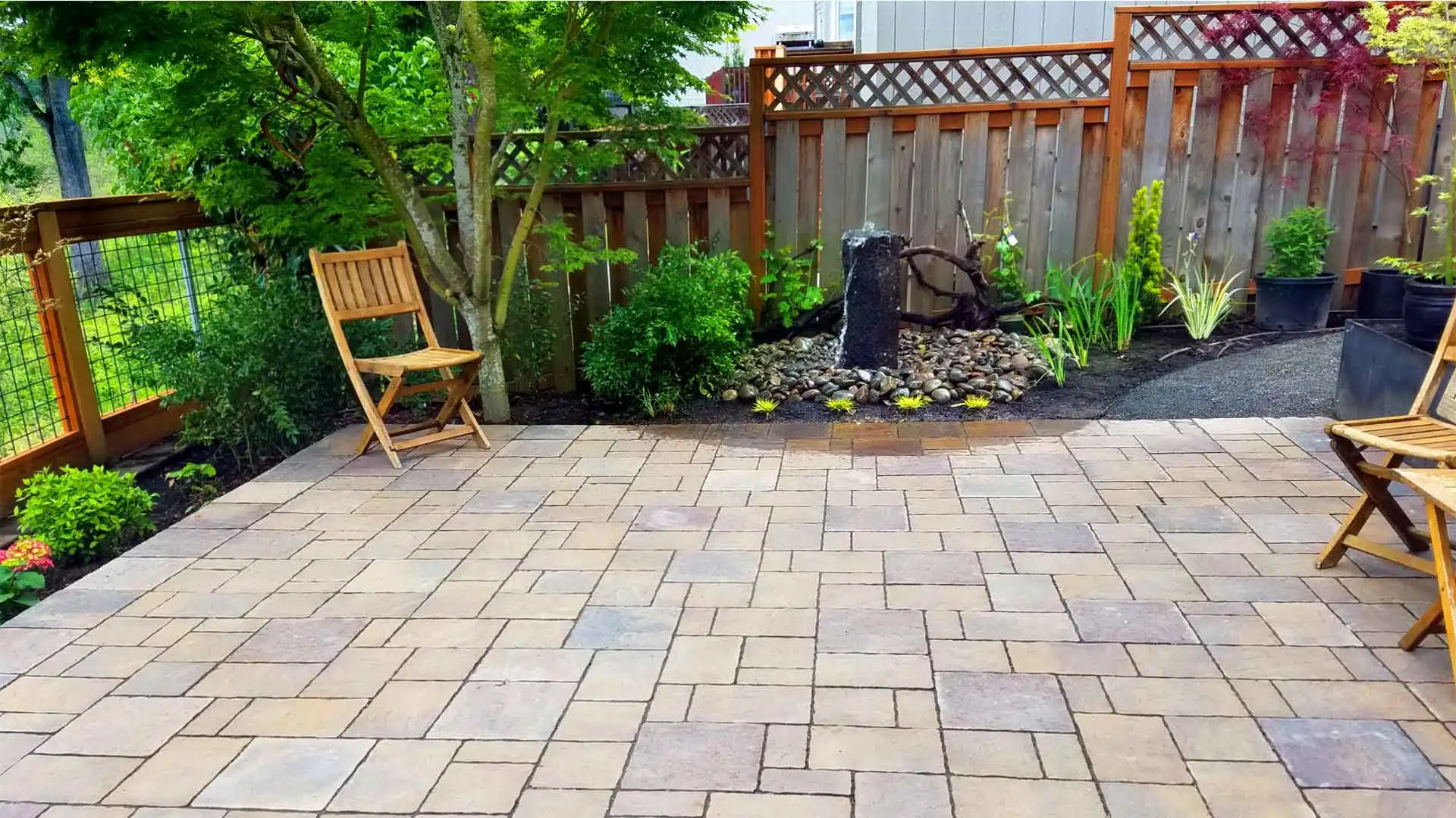 patios, paths, driveways